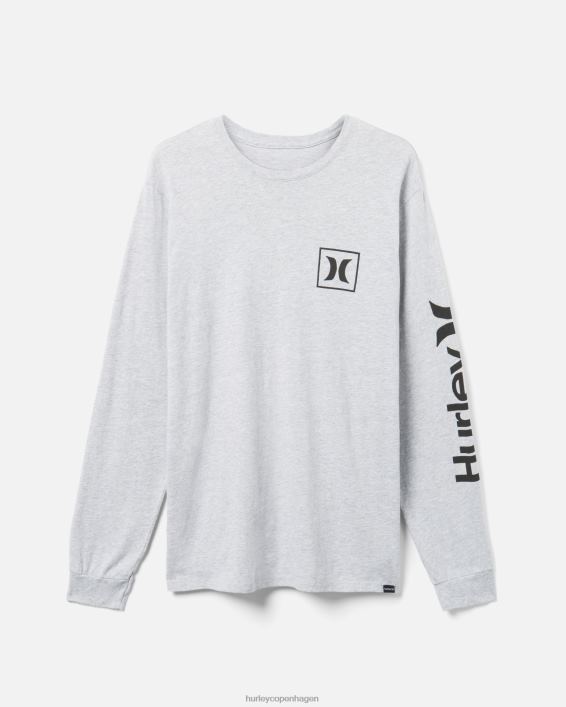 hverdagens eneste ikon langærmet Mænd mørkegrå lyng tøj Hurley D404N301