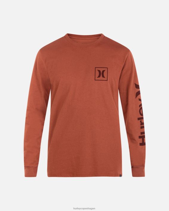 hverdagens eneste ikon langærmet Mænd zion rust tøj Hurley D404N326